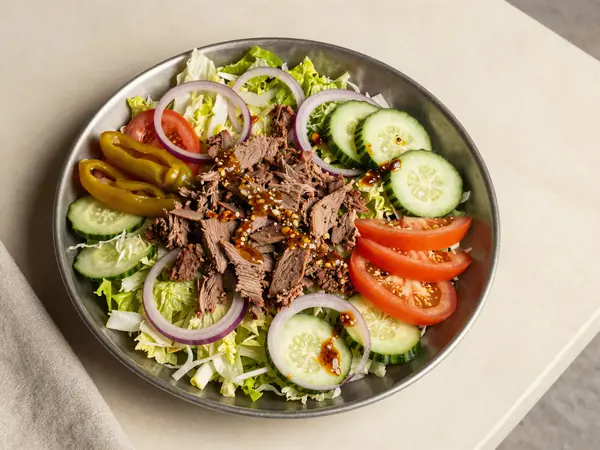 Kebabsallad